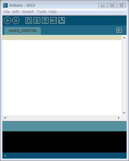 Arduino IDE画面